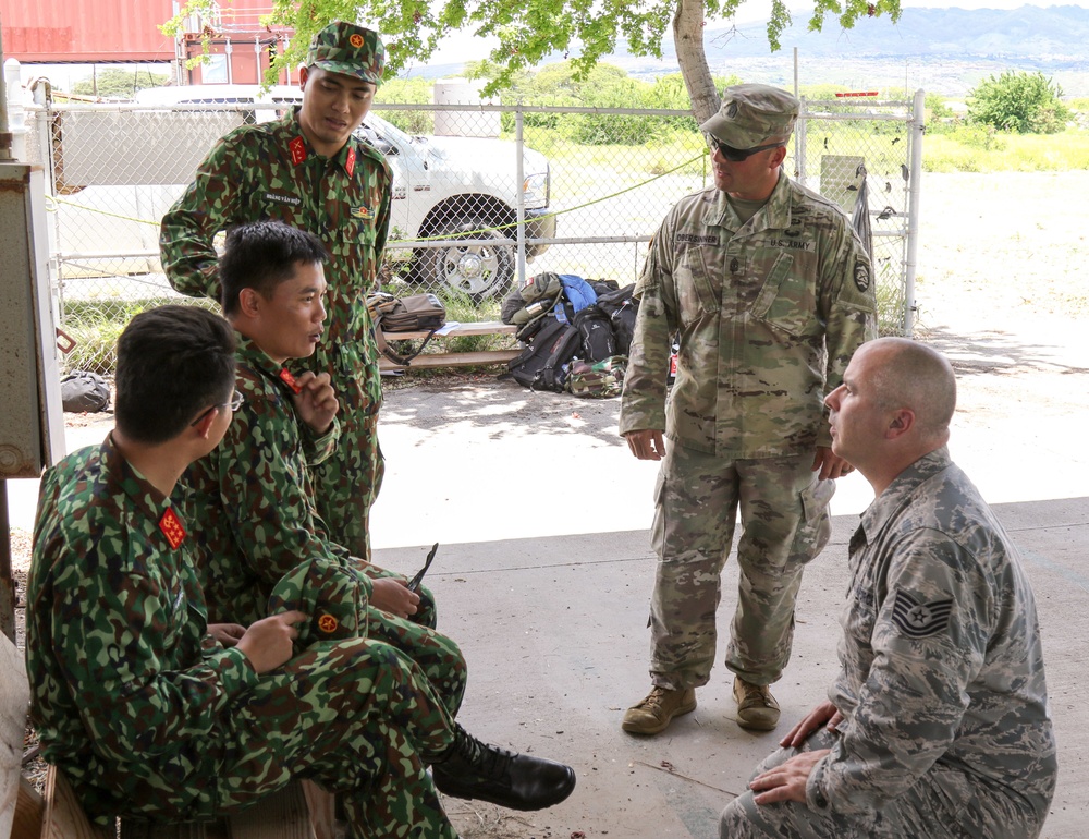 Combined Task Force 501 unites nations for disaster rescue training