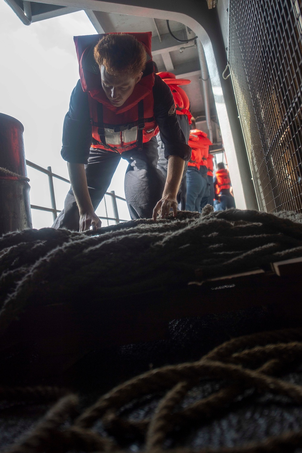 USS Lake Eerie Underway Operations