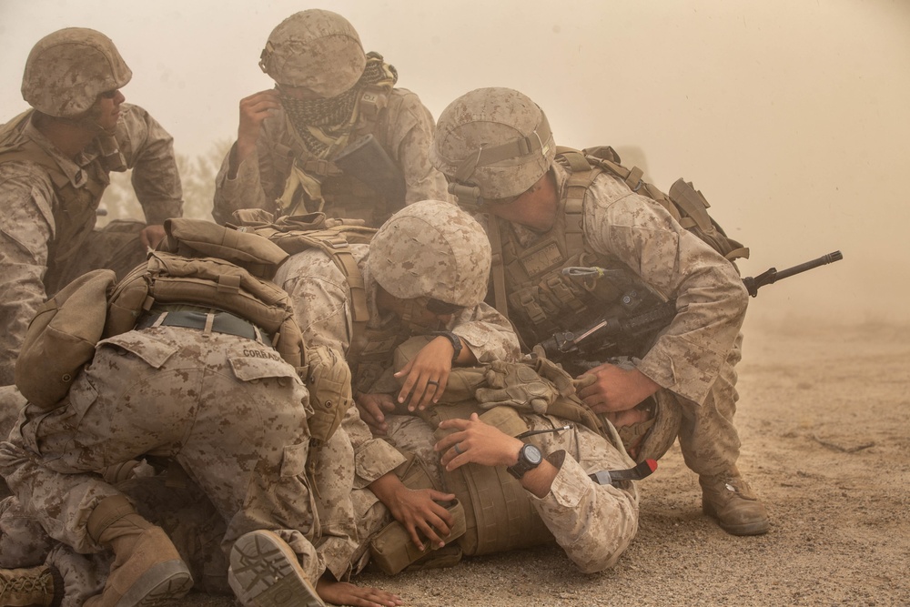 Combat Logistics Battalion 2 Motorized Operators Course Casualty Evacuation