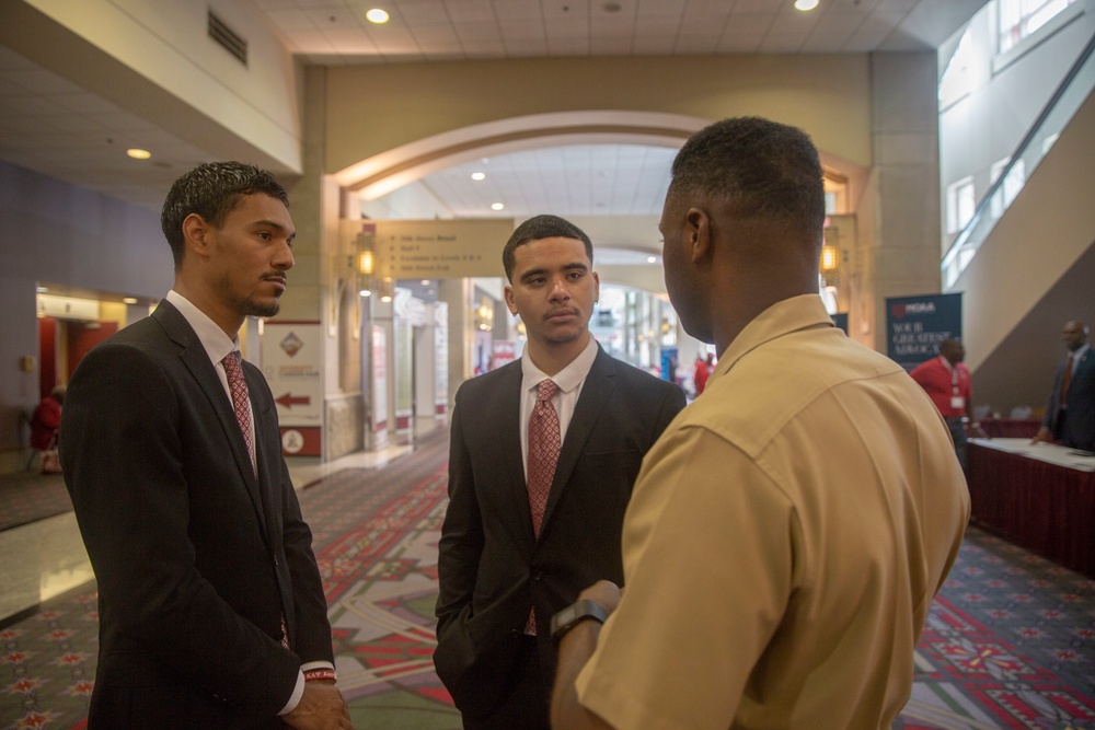 Marines participate in Kappa Alpha Psi’s 84th Grand Chapter and National Conclave