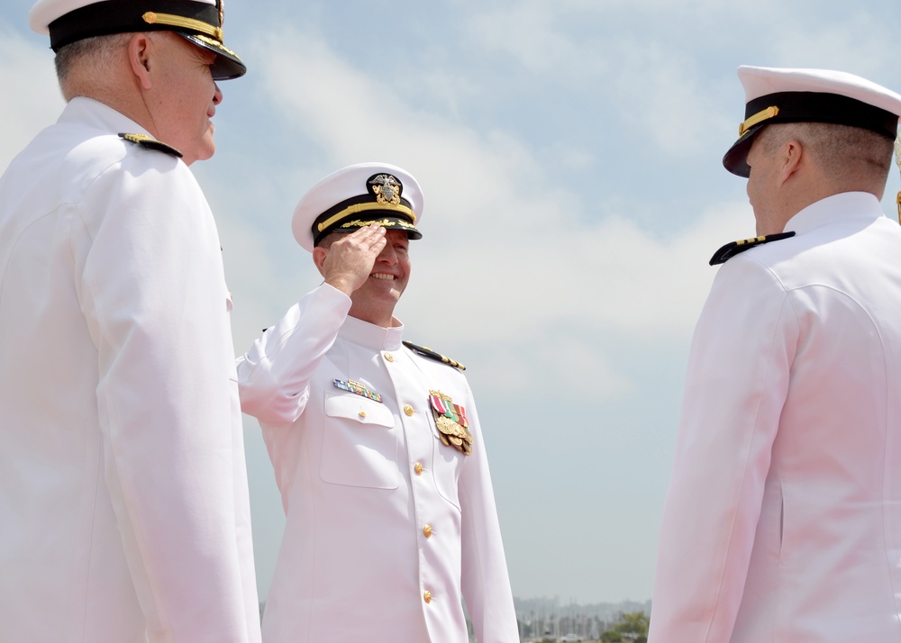 NRD San Diego Holds Change of Command