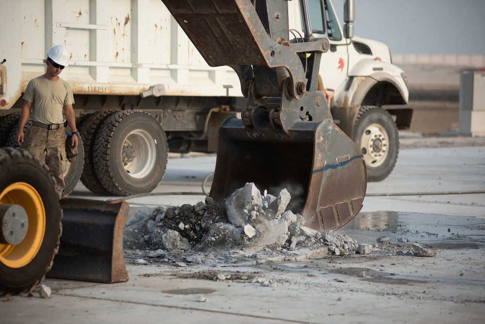 Engineers execute Rapid Airfield Damage Repair