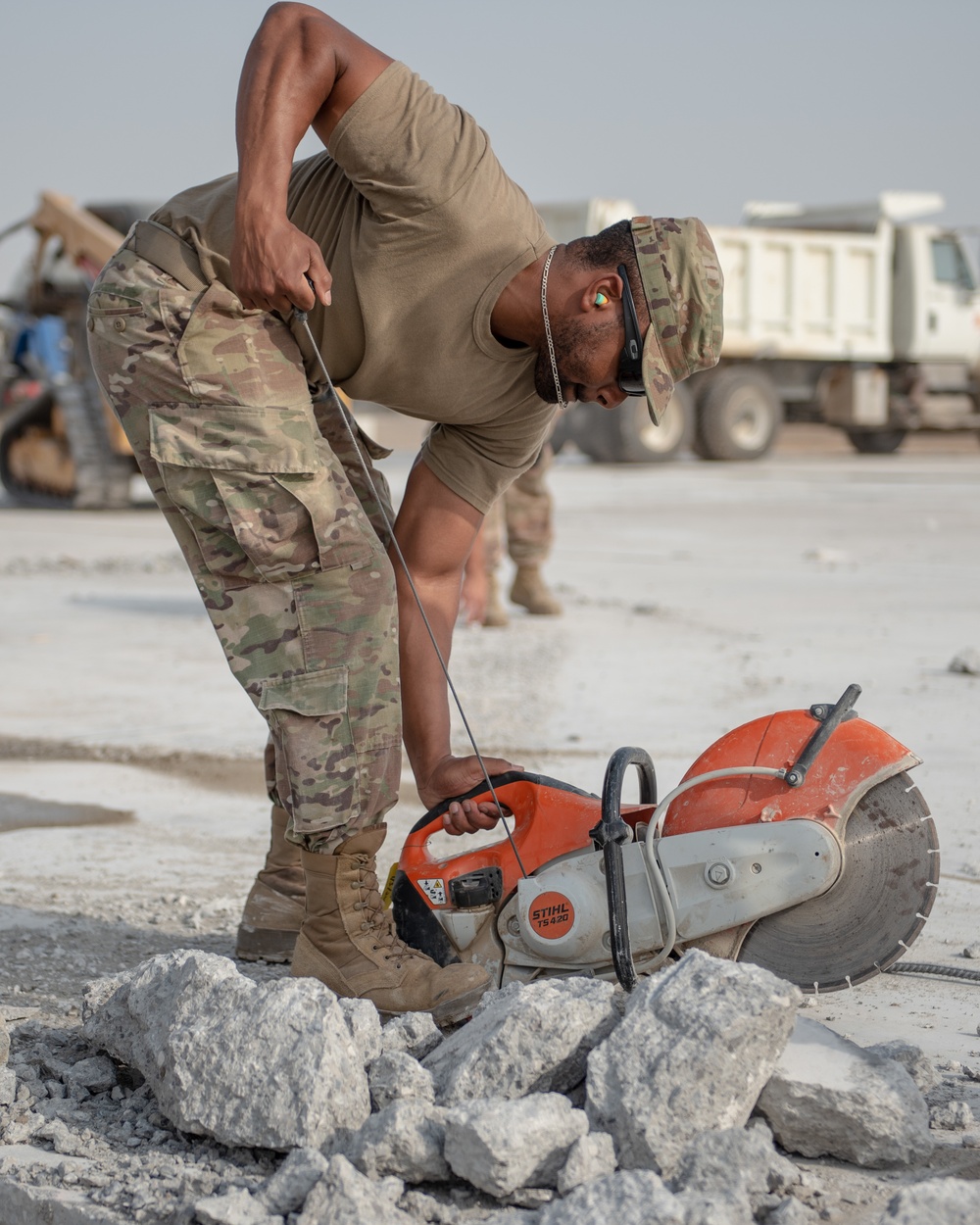 Engineers execute Rapid Airfield Damage Repair