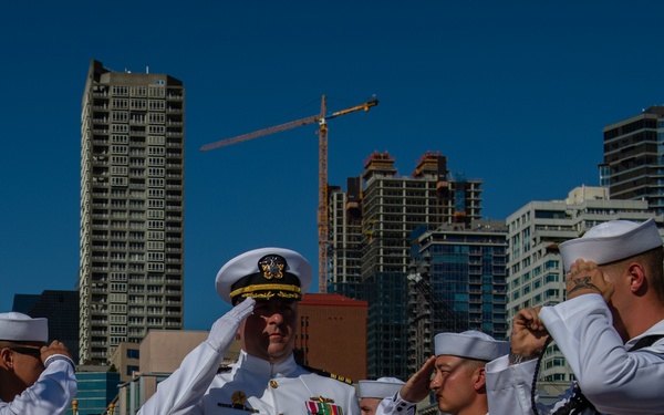USS Spruance Change of Command