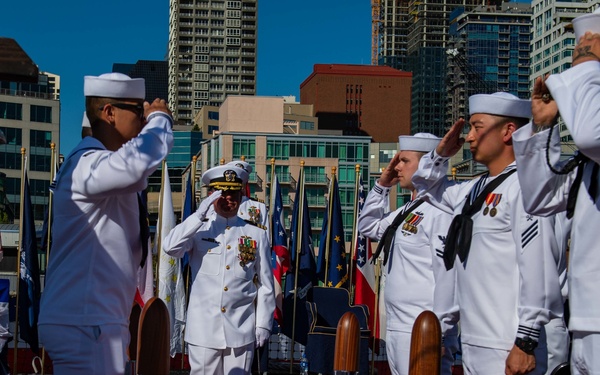 USS Spruance Change of Command