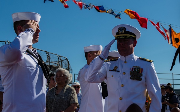 USS Spruance Change of Command