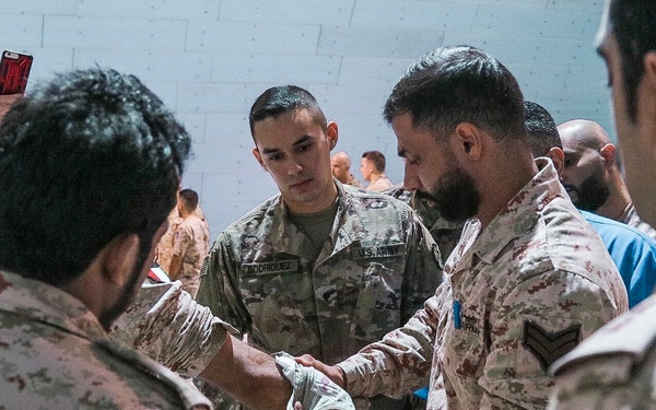 Basic Field Emergency Care Workshop at Kuwait North Military Medical Complex
