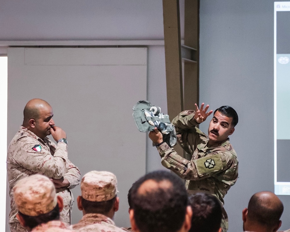 Basic Field Emergency Care Workshop at Kuwait North Military Medical Complex