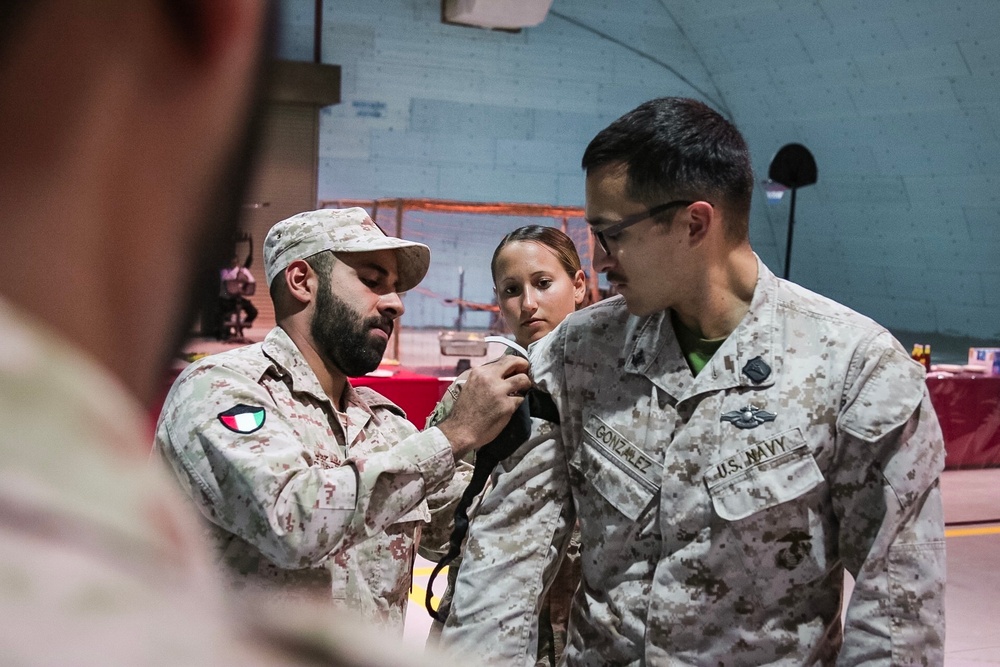 Basic Field Emergency Care Workshop at Kuwait North Military Medical Complex