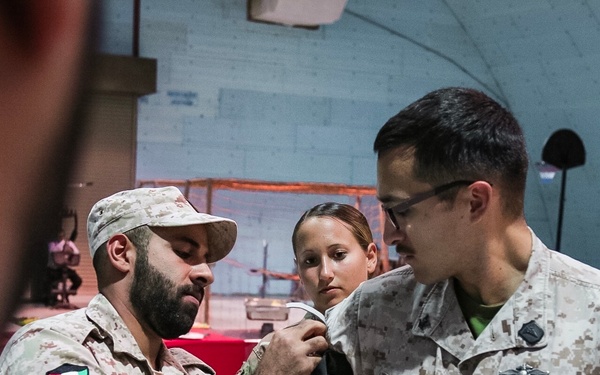 Basic Field Emergency Care Workshop at Kuwait North Military Medical Complex