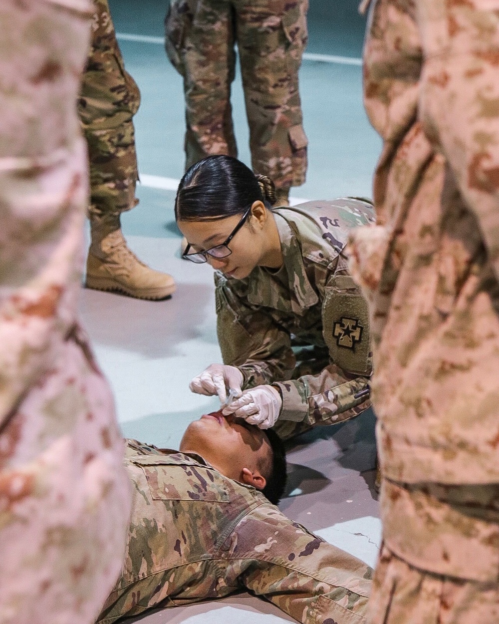 Basic Field Emergency Care Workshop at Kuwait North Military Medical Complex