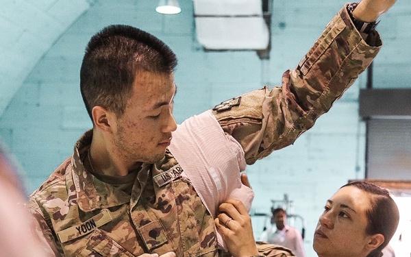 Basic Field Emergency Care Workshop at Kuwait North Military Medical Complex