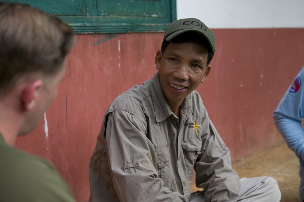 Supporting Development | 9th ESB EOD Techs change lives in Cambodia