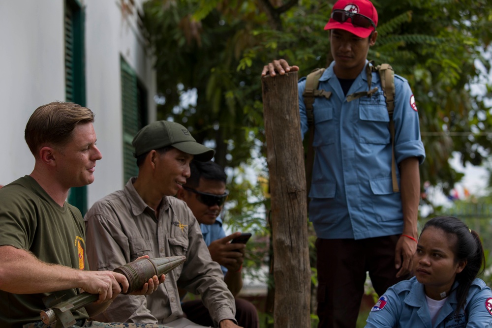 Supporting Development | 9th ESB EOD Techs change lives in Cambodia