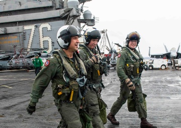 CVW-5 Conducts Change of Command