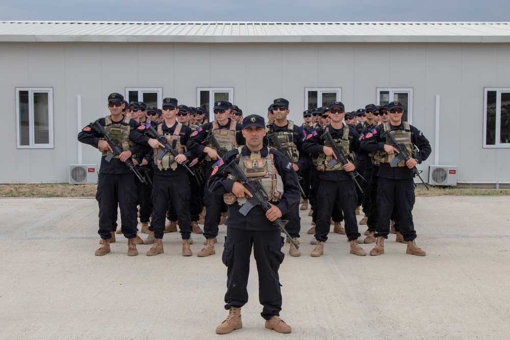 Georgian Defense Readiness Program-Training course completion ceremony