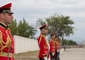 Georgian Defense Readiness Program-Training course completion ceremony