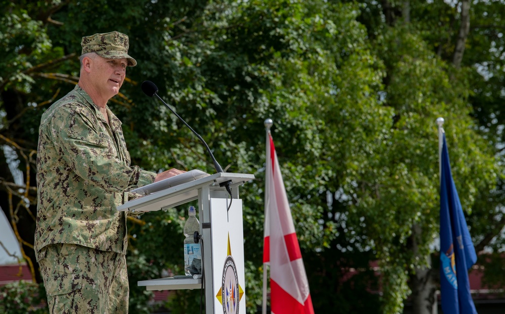 U.S. EUCOM Command Senior Enlisted Leader Change of Responsibility