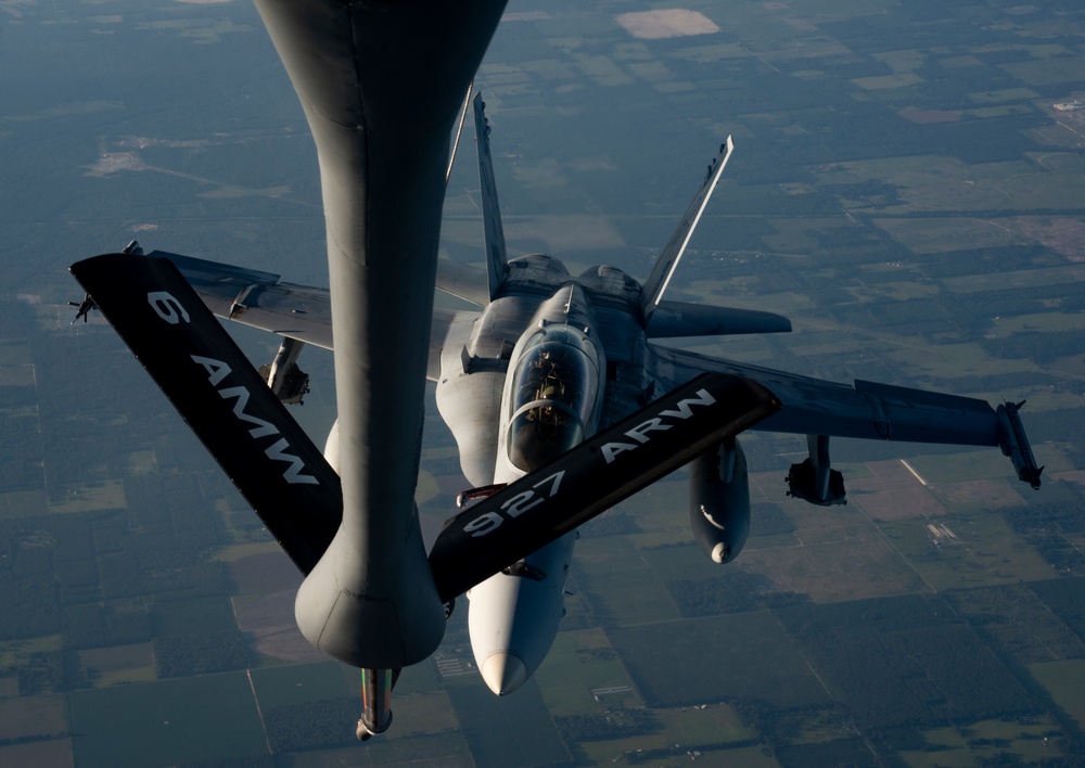 50 ARS refuels U.S. Navy mission