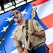 U.S. Marine Corps Recruit Depot band Sound Strike performs at the 24th World Scout Jamboree