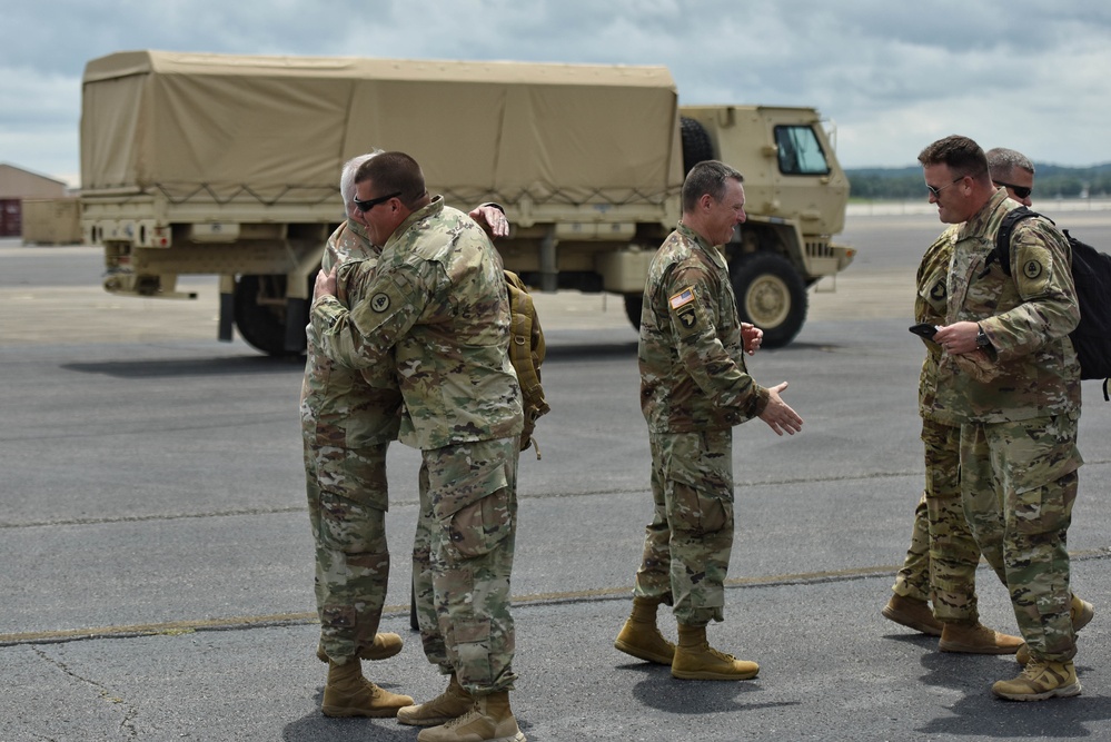 1-230th Assault Helicopter Battalion return home