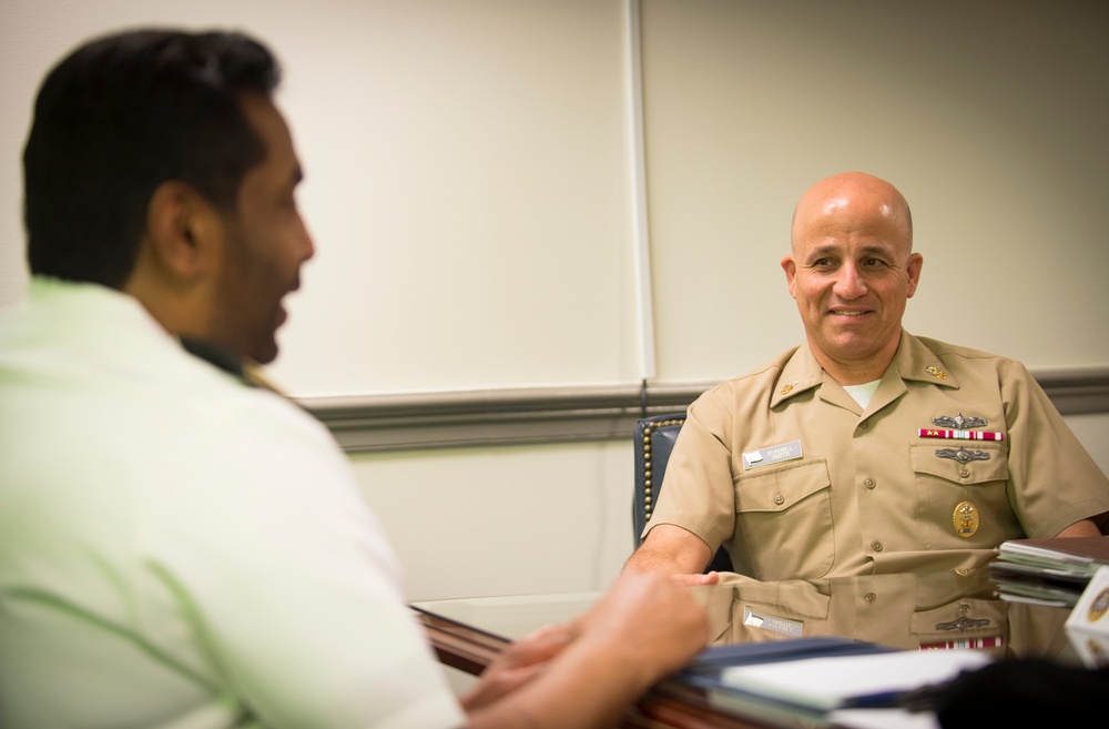 Partnerships: Royal Saudi Arabian and U.S. Navy MCPON Meet