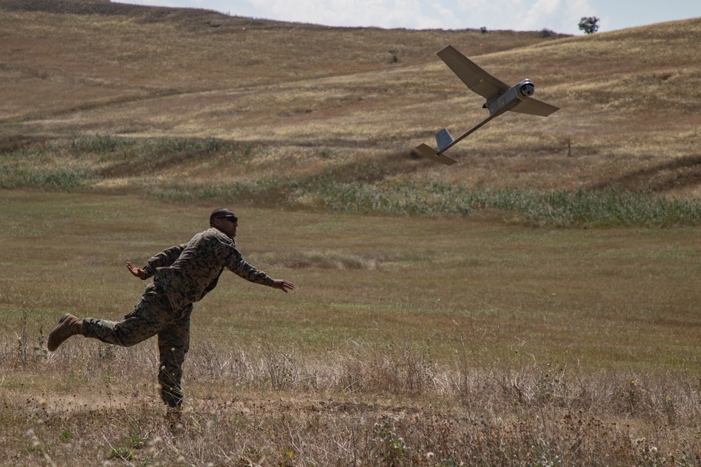 RQ-11 flown during exercise Agile Spirit 19