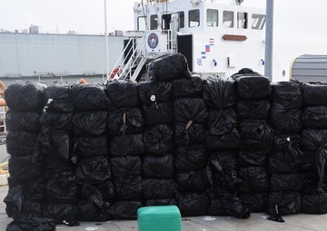 Coast Guard Cutter Dorado intercepts approximately 1,400 pounds of marijuana