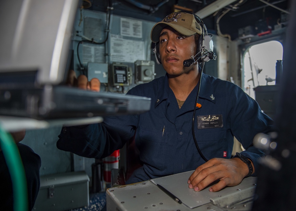 USS Bainbridge Deployment