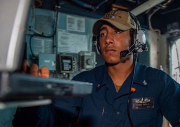 USS Bainbridge Deployment