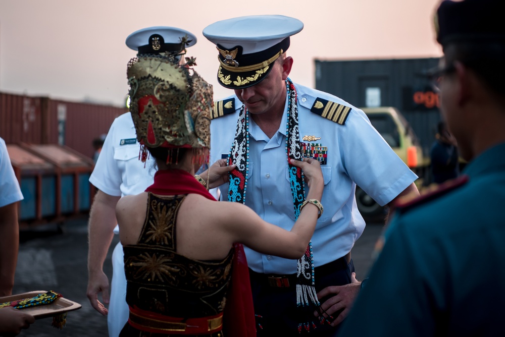 Coast Guard Cutter Stratton participates in Cooperation Afloat Readiness and Training (CARAT) Indonesia 2019