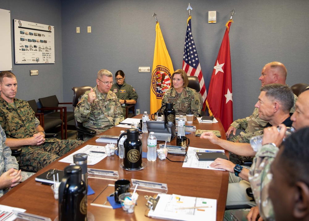 U.S. Army North Commanding General visits Joint Task Force Civil Support