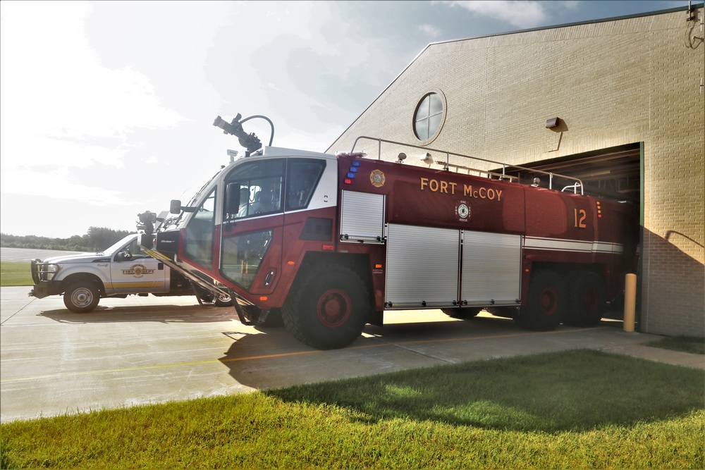 Fort McCoy Fire Department Station 2 operations