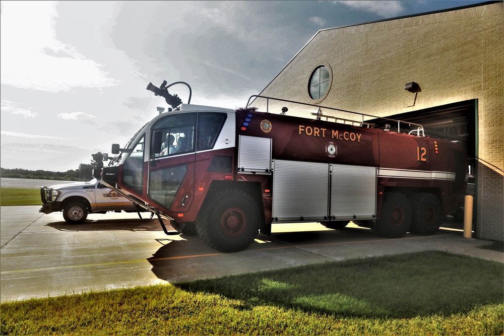 Fort McCoy Fire Department Station 2 operations