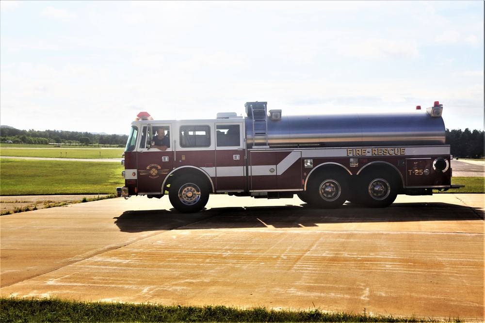 Fort McCoy Fire Department Station 2 operations