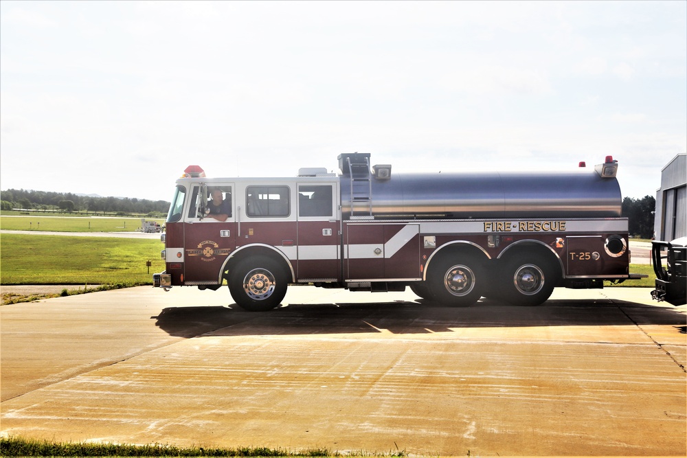 Fort McCoy Fire Department Station 2 operations