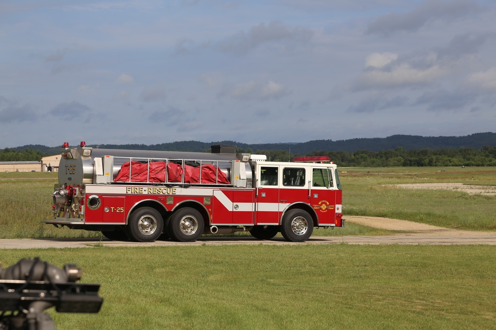 Fort McCoy Fire Department Station 2 operations