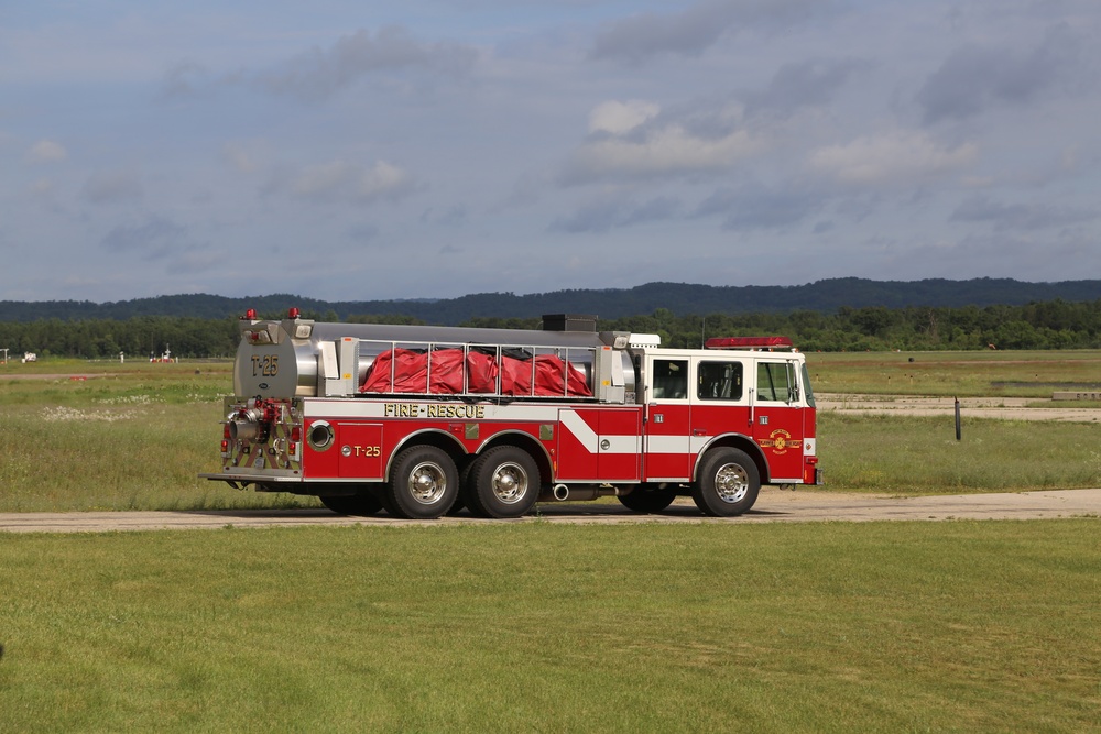 Fort McCoy Fire Department Station 2 operations