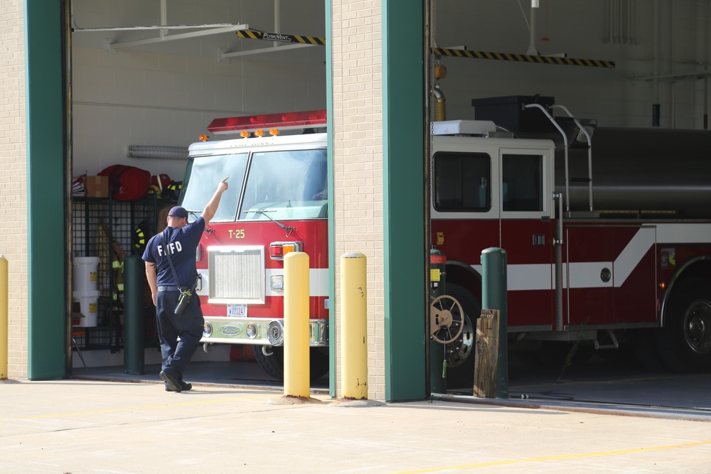 Fort McCoy Fire Department Station 2 operations