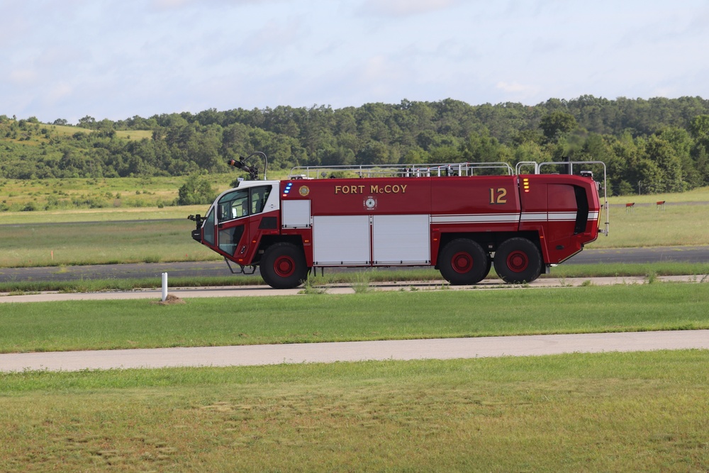 Fort McCoy Fire Department Station 2 operations