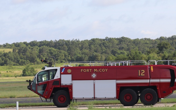 Fort McCoy Fire Department Station 2 operations