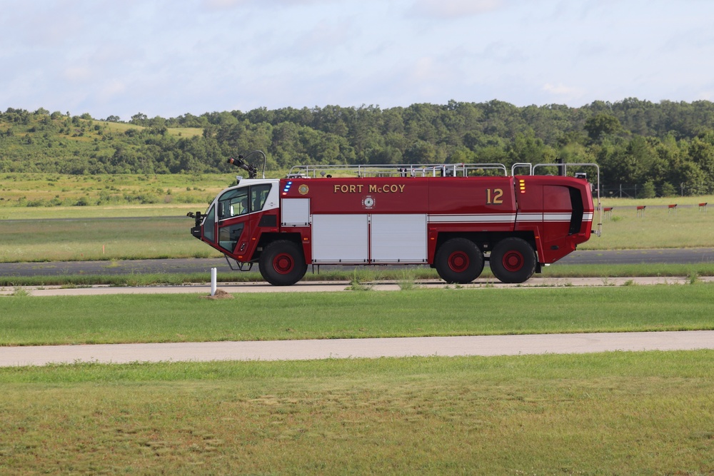 Fort McCoy Fire Department Station 2 operations