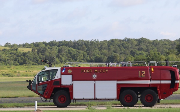 Fort McCoy Fire Department Station 2 operations