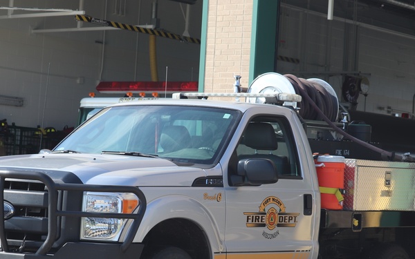 Fort McCoy Fire Department Station 2 operations