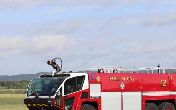 Fort McCoy Fire Department Station 2 operations