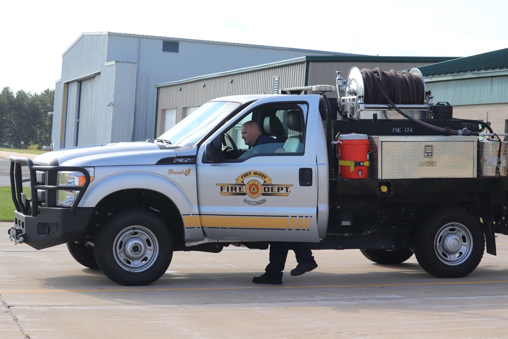 Fort McCoy Fire Department Station 2 operations