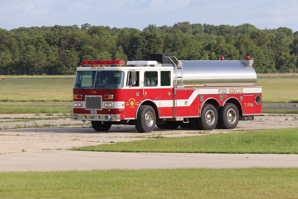 Fort McCoy Fire Department Station 2 operations