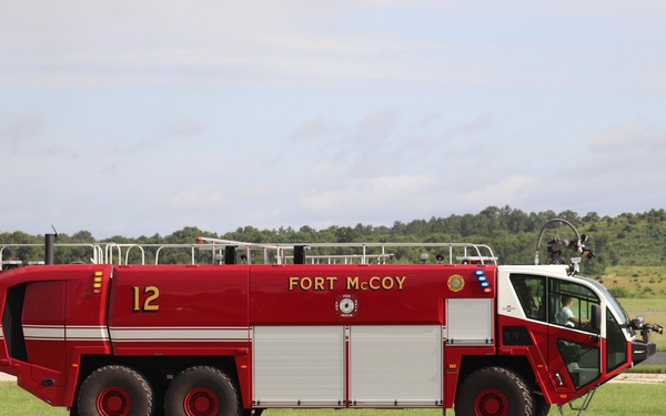 Fort McCoy Fire Department Station 2 operations