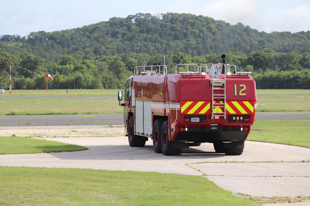 Fort McCoy Fire Department Station 2 operations