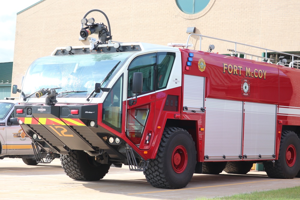 Fort McCoy Fire Department Station 2 operations